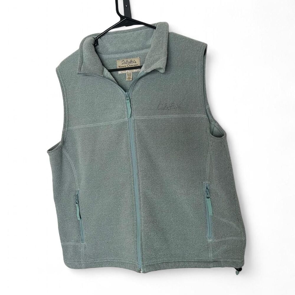 Cabela-s Women's Green and Blue Gilet